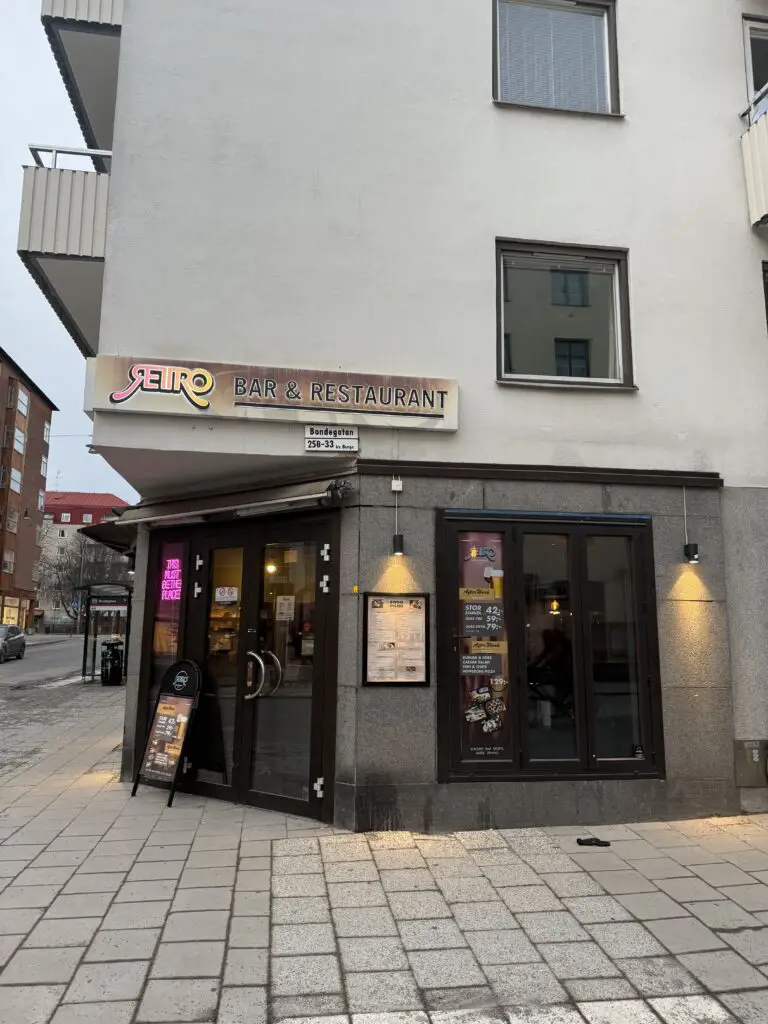 Retro Bar SoFo på Södermalm, Stockholm – Prisvärd After Work & billig öl på Bondegatan 25.