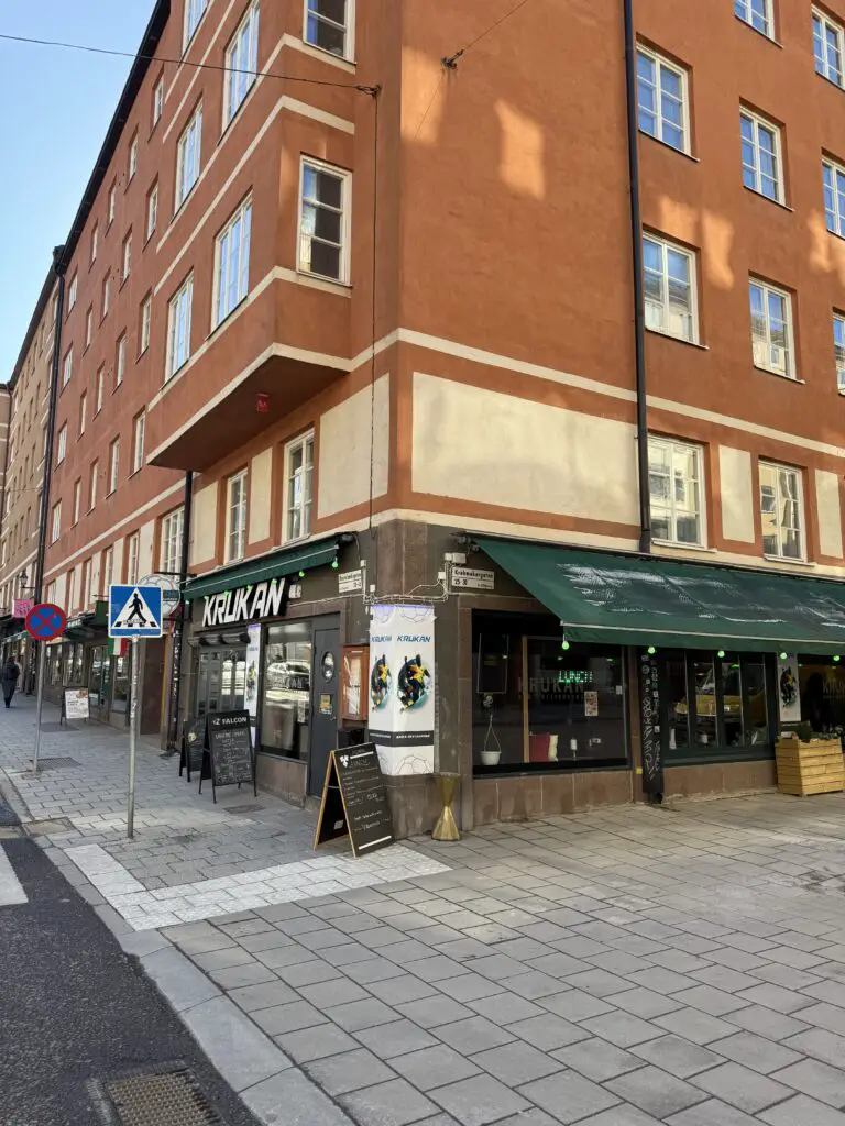 Krukan Sportbar på Rosenlundsgatan 16 – en prisvärd pub med After Work-erbjudanden.